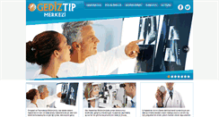 Desktop Screenshot of gediztipmerkezi.com
