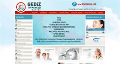 Desktop Screenshot of gediztipmerkezi.com.tr