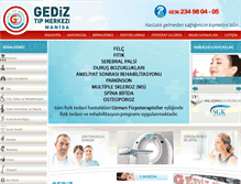 Tablet Screenshot of gediztipmerkezi.com.tr